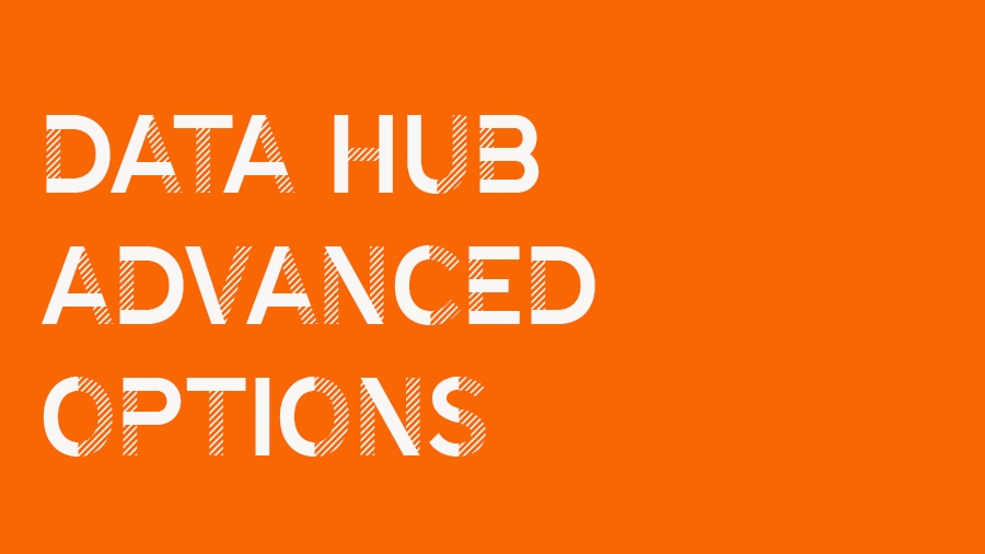 Video: opzioni avanzate di Data Hub