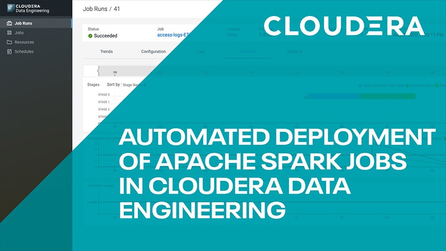 Implementazione automatica di job Apache Spark su Cloudera Data Engineering