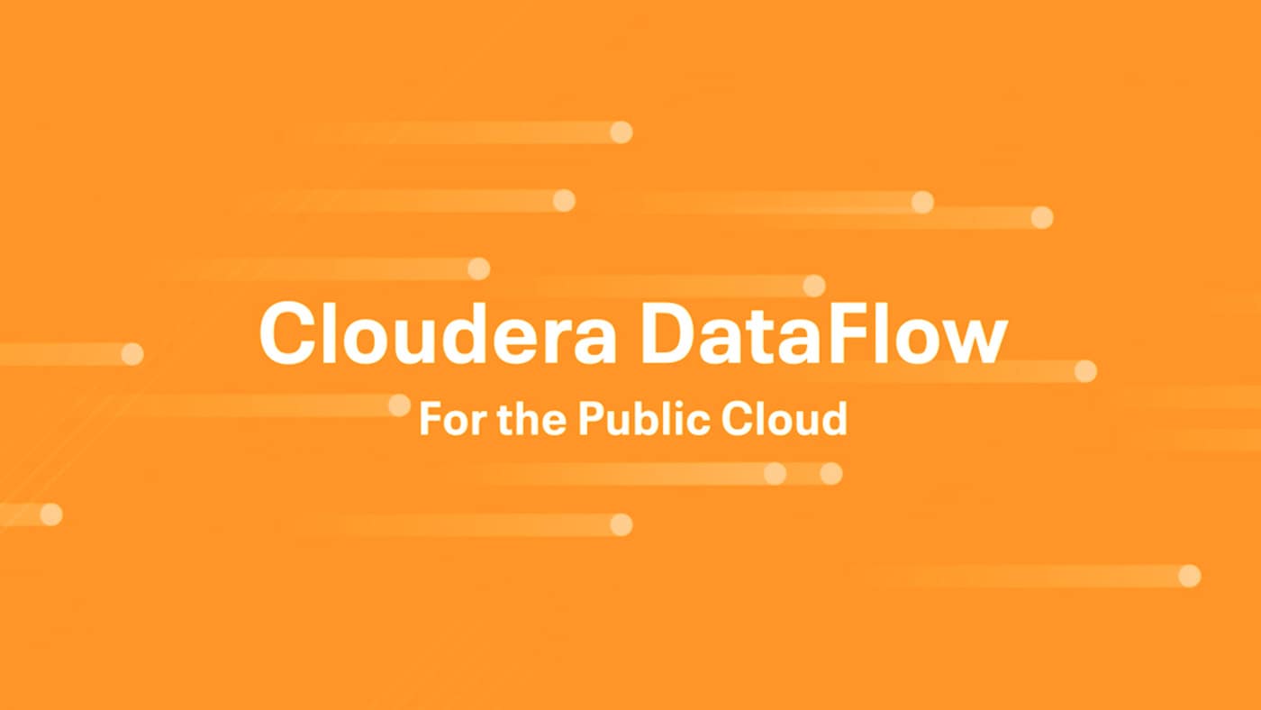 Video di presentazione di Cloudera DataFlow per il Public Cloud