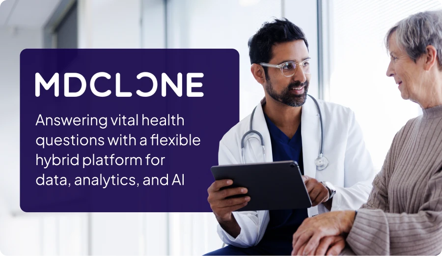 Rispondere a domande cruciali sulla salute con una piattaforma ibrida flessibile per dati, analytics e intelligenza artificiale