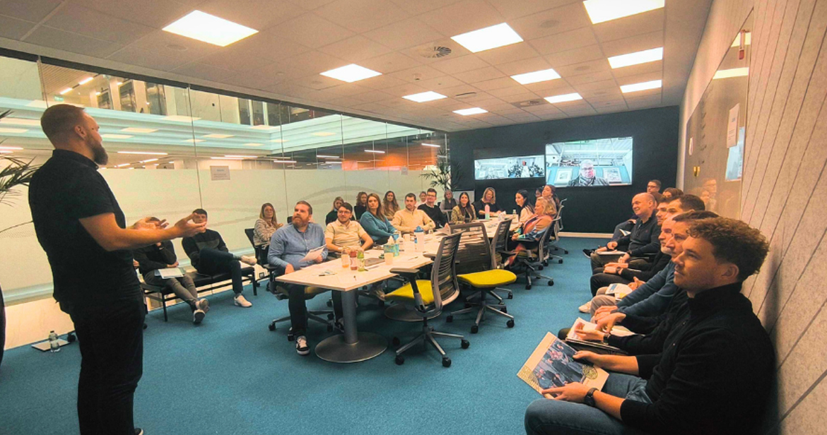 Interno dell'ufficio Cloudera 