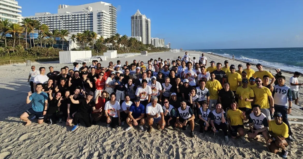 Foto di gruppo dei dipendenti