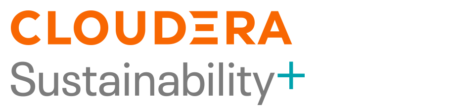 Logo di sostenibilità di Cloudera