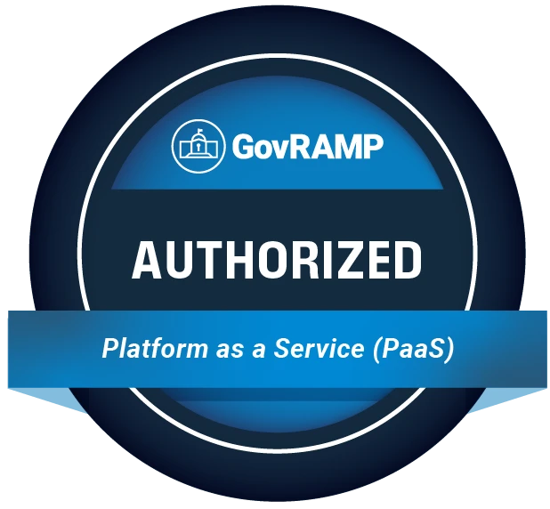 Logo autorizzato GovRAMP PaaS
