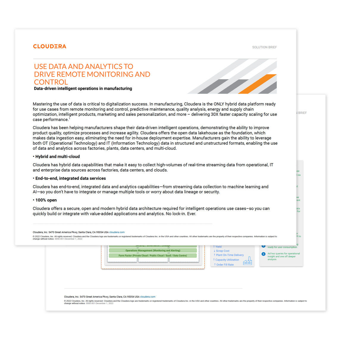Sintesi della soluzione: Architettura di riferimento per il monitoraggio e controllo remoto